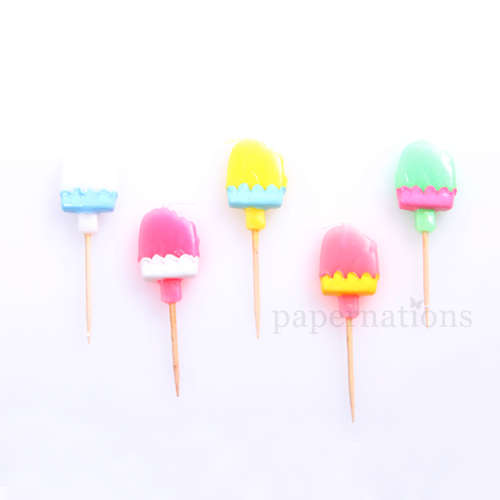 Popsicles Candles